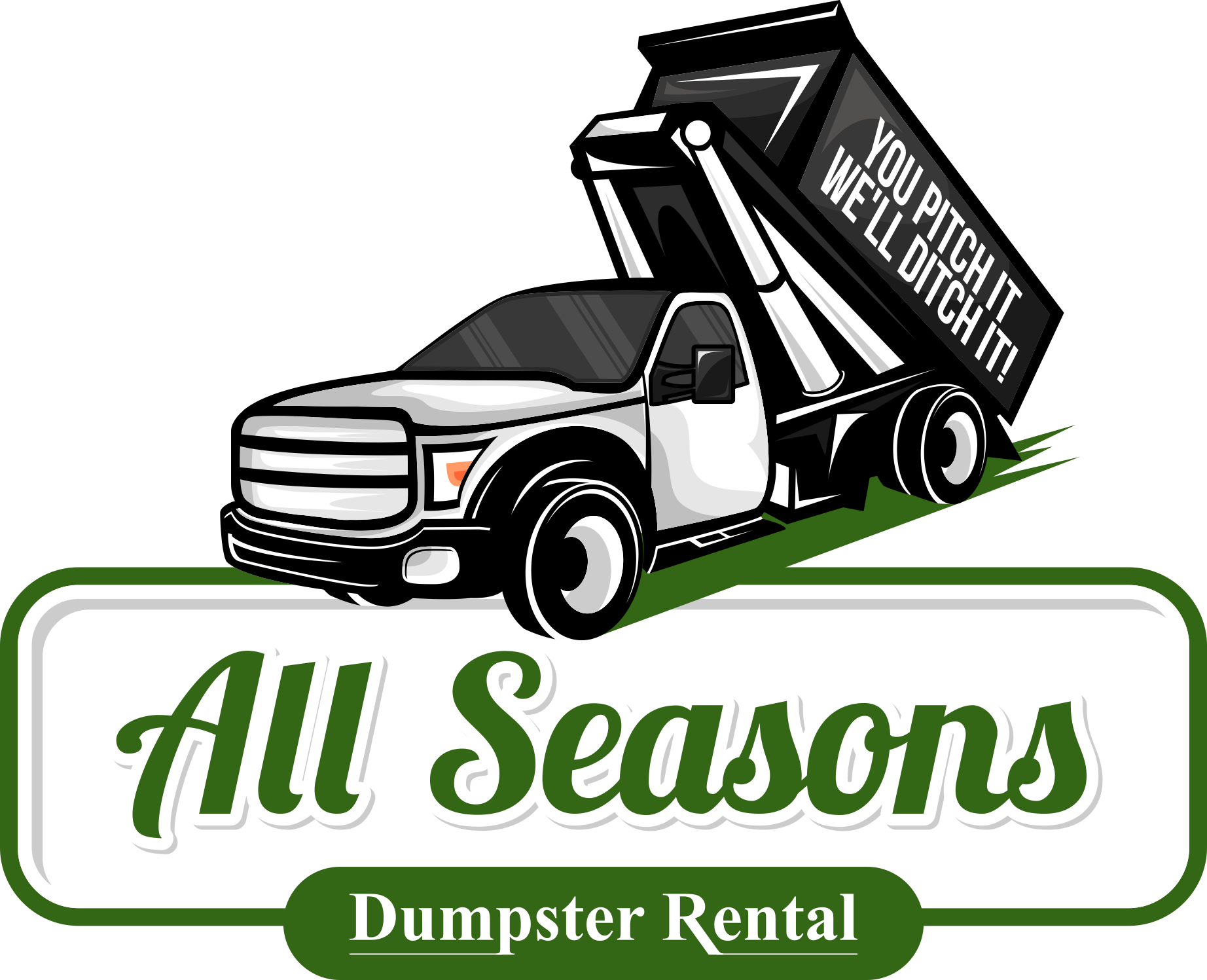 Rent a trash can for your next party at All Seasons Rent All